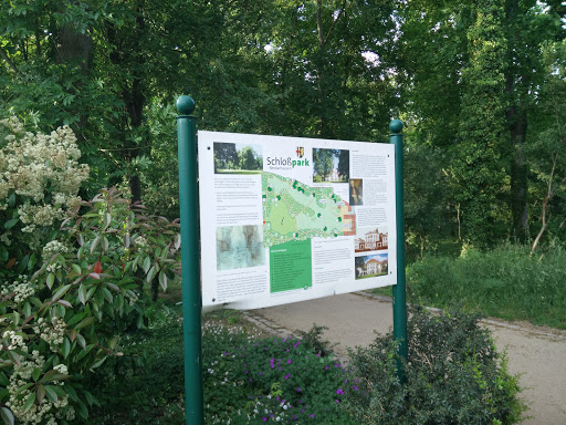 Schlosspark Infotafel