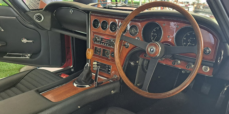 To maintain authenticity the centre console’s wood trim was restored instead of replaced. Picture: DENIS DROPPA