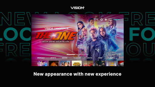 Screenshot FirstMedia Vision+
