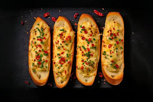 Chilli Cheese Garlic Bread