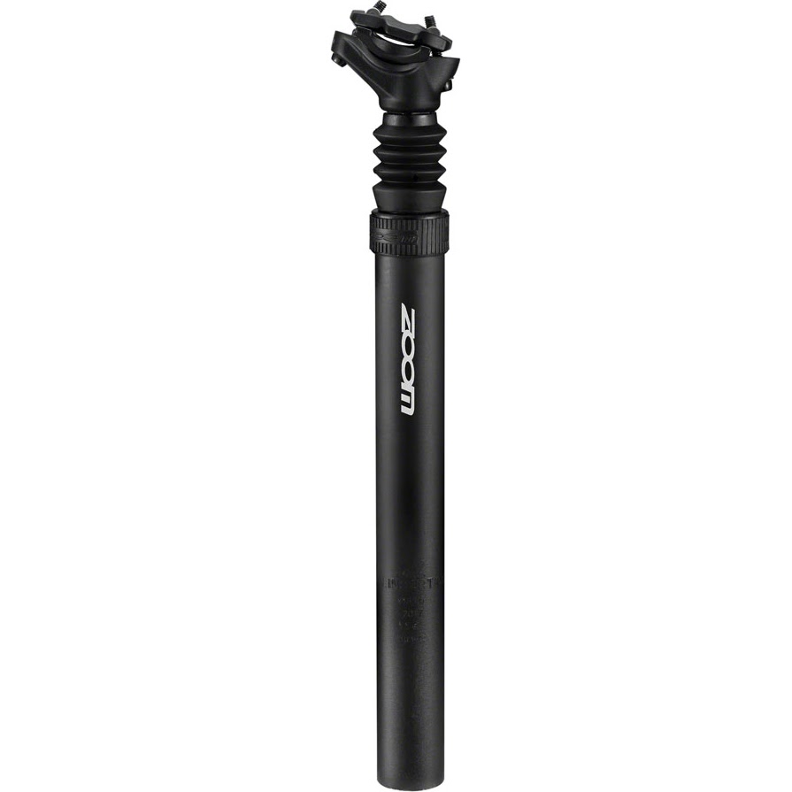 Zoom 12mm Offset Suspension Seatpost - 27.2x355mm, Anodized Black | Tree  Fort Bikes