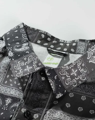 Ethnic printed short sleeve shirt - 3