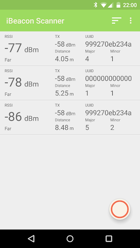 iBeacon Scanner