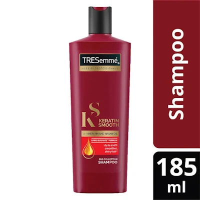 Tresemme Shampoo - Keratin Smooth With Argan Oil - 185 ml