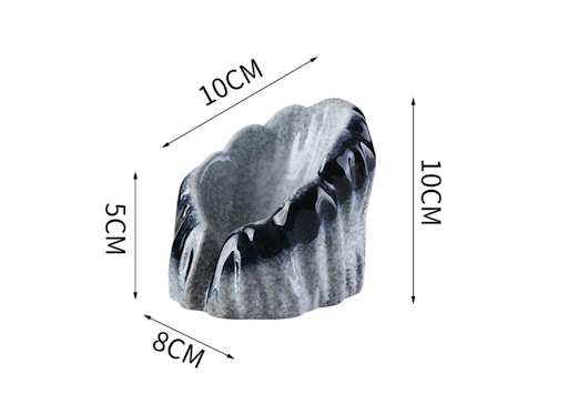 Title 1, Ceramic basin drain soap dish soap box. Keeps s...