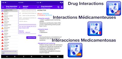 Interactions Médicamenteuses Screenshot