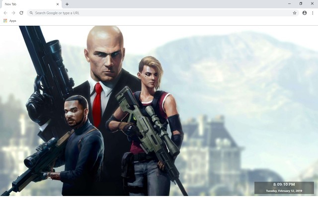 Hitman 2 Custom New Tab