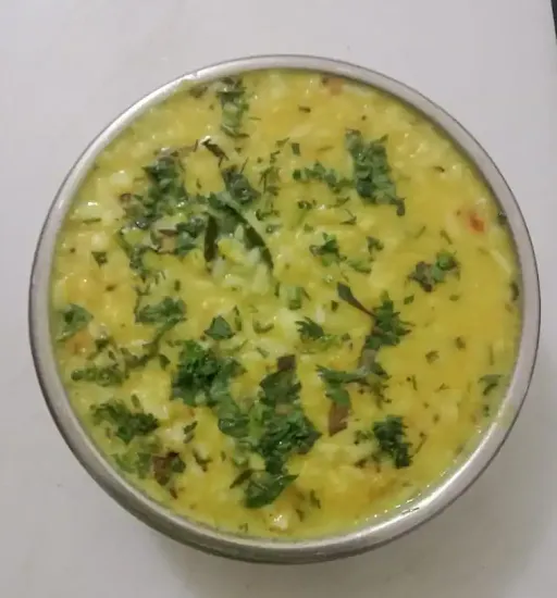 Dal Khichdi With Papad