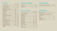 Tosca Kopi menu 1