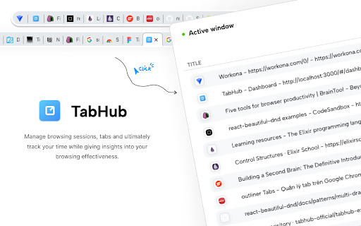 TabHub: Next-generation Tab Manager