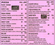 Pizza on Wheels menu 1