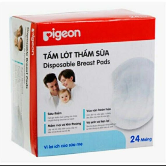 Hộp 24 Miếng Thấm Sữa Pi