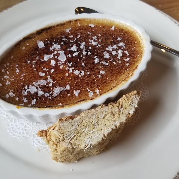 salted caramel creme brulee