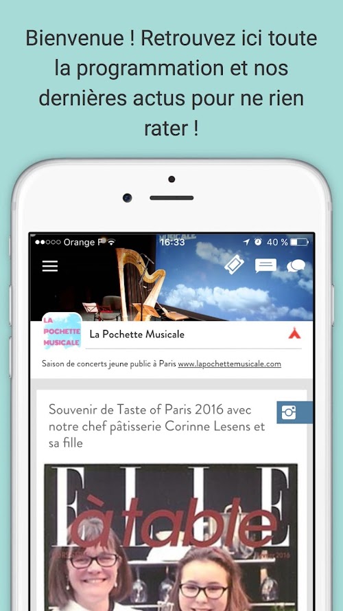 Android application La Pochette Musicale screenshort