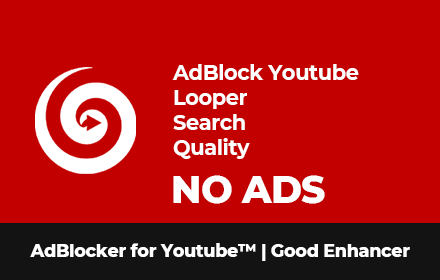 AdBlocker for Youtube™ | Good Enhancer small promo image