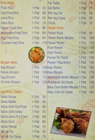 Maa Bhagwati Mess menu 3