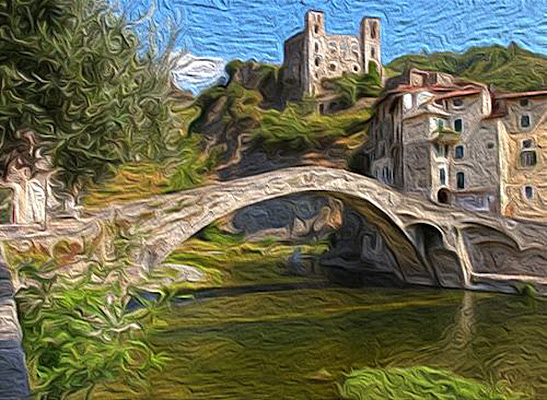 Monet - Dolceacqua di MicheleSpadafina