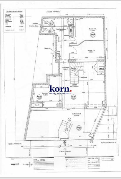 Location  locaux professionnels  113 m² à Bourg-la-Reine (92340), NaN €