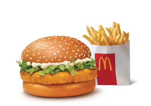 McChicken Burger + Fries (R)