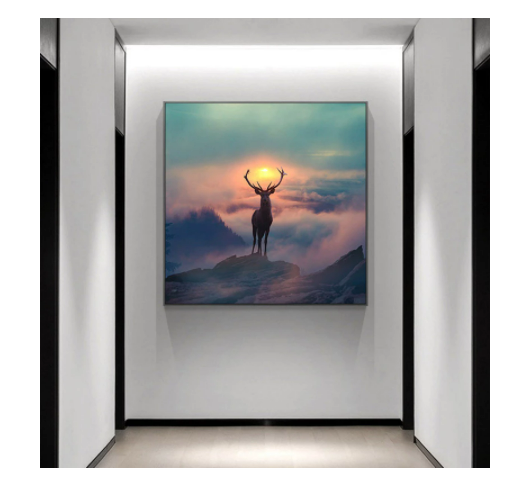 Title 2, Art Gallery Custom Decorative Painting Canvas E...