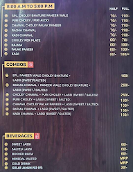 Nagpalchole Bhature menu 5