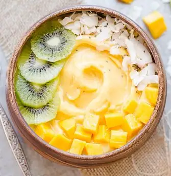 Caribbean Coconut And Pineapple Bowl