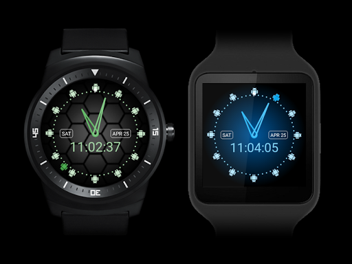 Green Droid Watch Face Lite