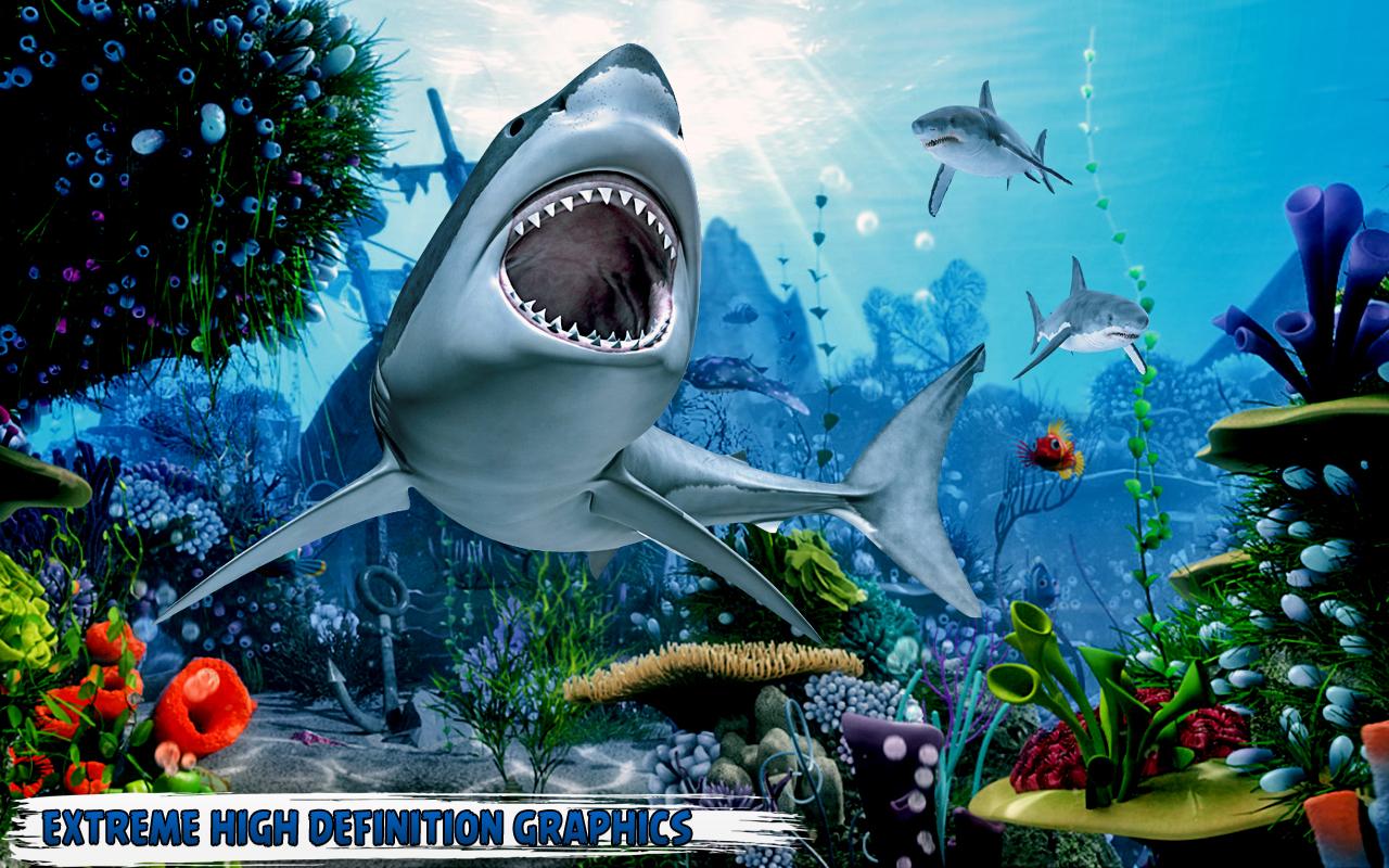 Angry Shark Survival Hunger- Free Games - Android Apps on 