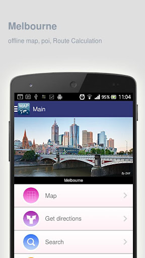 Melbourne Map offline