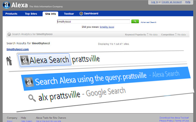 Alexa Search Preview image 0