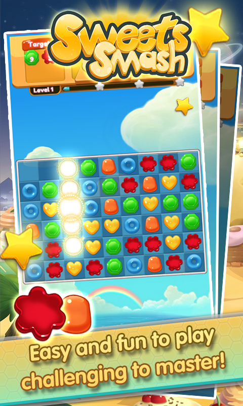 Sweets Smash Screen 3