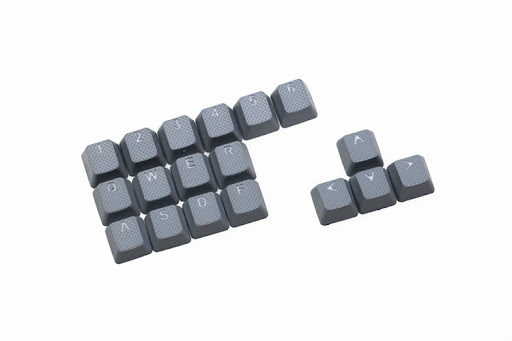 Title 13, 18 key rubber keycaps enhance typing. Enjoy a s...