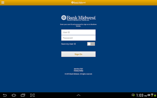 Bankmw Mobile - Tablet