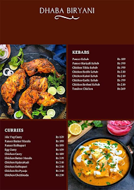 Dhaba Biryani menu 2