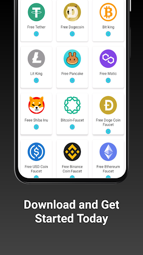 Screenshot MyCrypto: Earn All Faucet coin