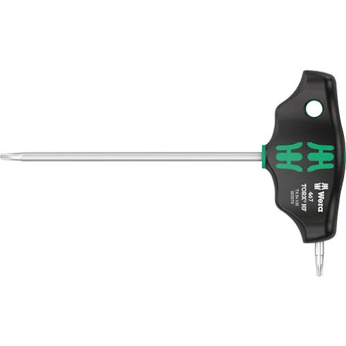 Wera 467 TX HF 9 x 100mm T-Handle Torx Wrench