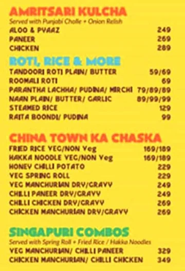 Maska menu 