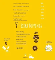 Belgian Waffle Love menu 3