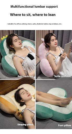 Title 13, Soft Upholstery Big Backrest Sofa Cushion Pillo...