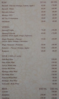 Dar-Bar menu 3