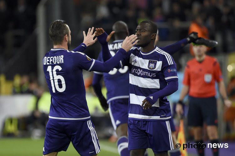 Anderlecht: qui va jouer à la place de Defour contre Qarabag?