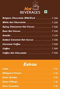 XO Belgian Waffle menu 2