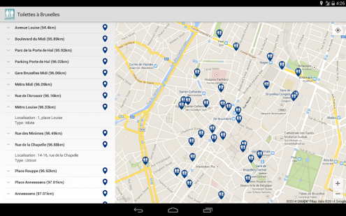 Toilettes à Bruxelles(圖4)-速報App