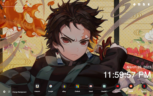 Demon Slayer New Tab