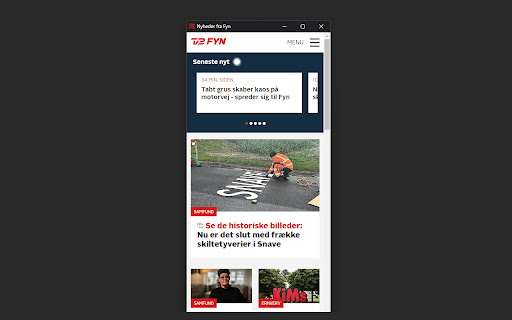 Mobil Visning for TV 2 Fyn