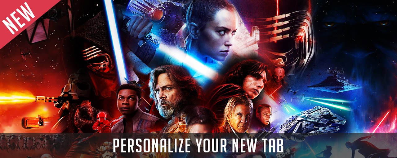 Star Wars New Tab Theme Preview image 2