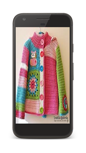 56 Model Baju Rajutan Anak Gratis