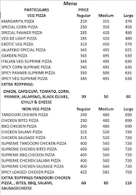 Pizza Paradise menu 1