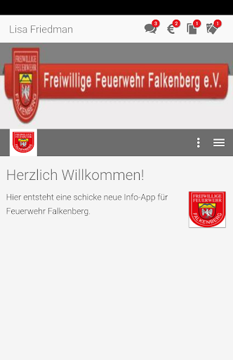Screenshot Feuerwehr Falkenberg