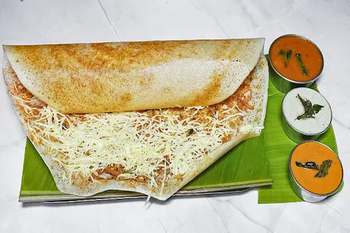 Cheese Podi Onion Dosa